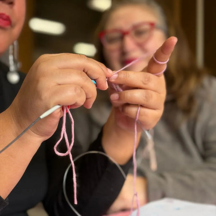 Curso de Tejido Libre - Romina Alvarez @la_oveja_negra_tejedora | Macul