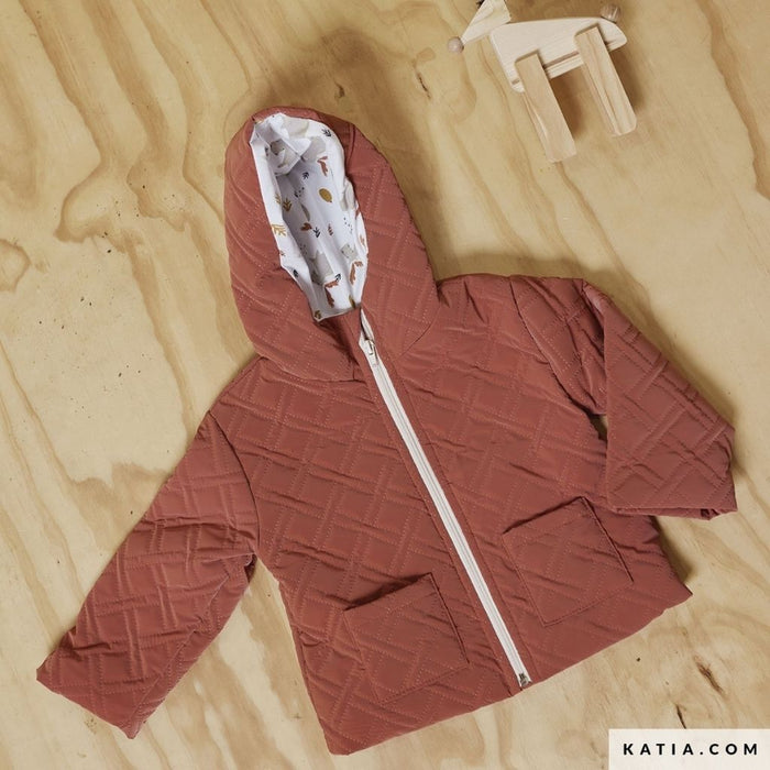 Tela Acolchada Techno Peachskin Rust - Telas Costura | Katia Fabrics