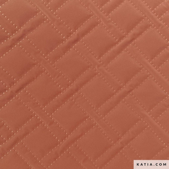 Tela Acolchada Techno Peachskin Rust - Telas Costura | Katia Fabrics