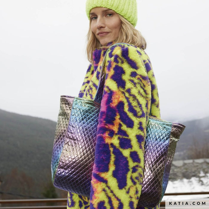 Tela Holográfica Purple | Katia Fabrics