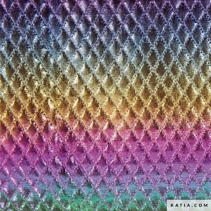 Tela Holográfica Purple | Katia Fabrics