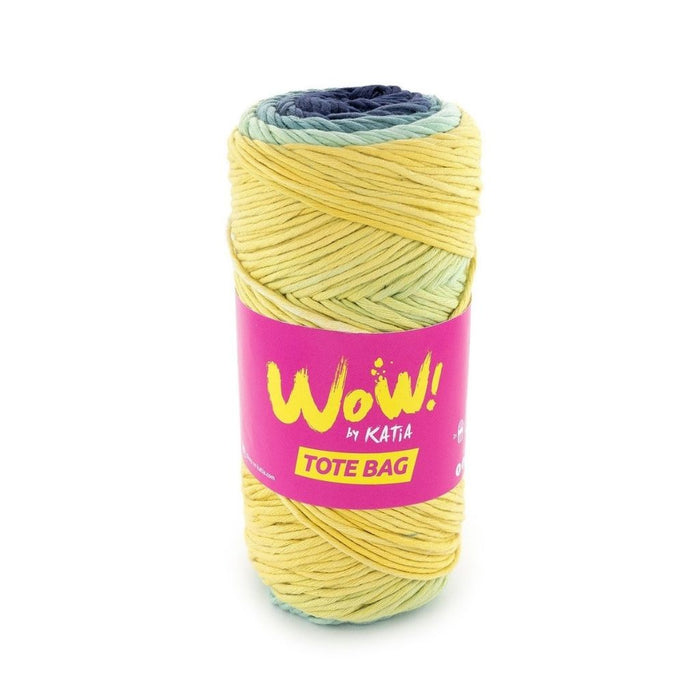 WOW Tote Bag - Hilo de algodón multicolor