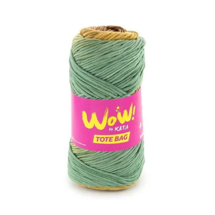 WOW Tote Bag - Hilo de algodón multicolor