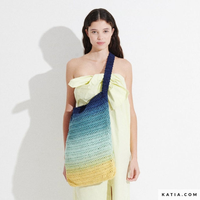 WOW Tote Bag - Hilo de algodón multicolor