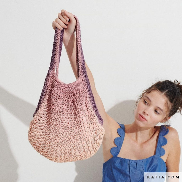 WOW Tote Bag - Hilo de algodón multicolor