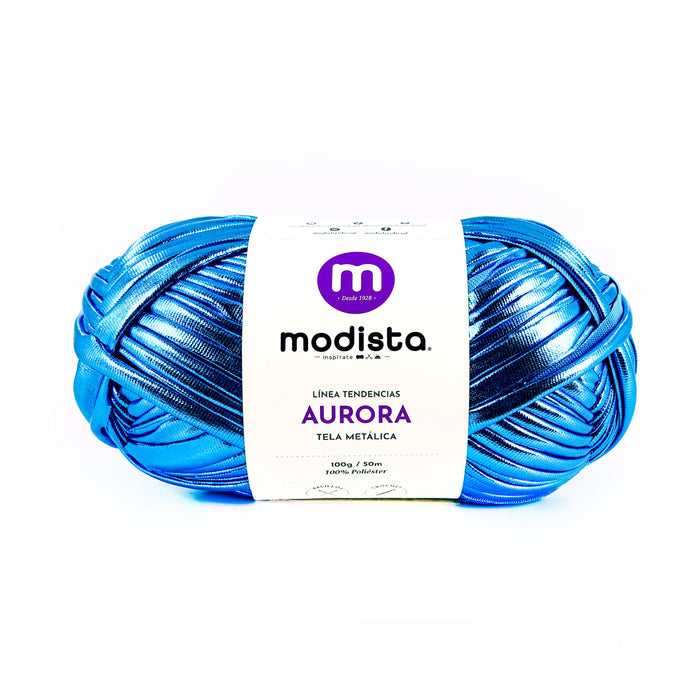 Aurora – Tela metalizada tipo trapillo