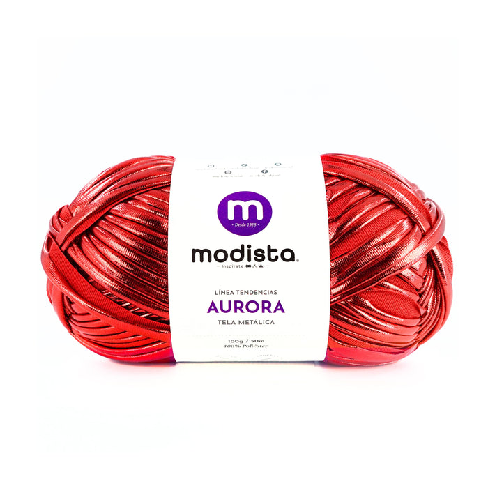 Aurora – Tela metalizada tipo trapillo