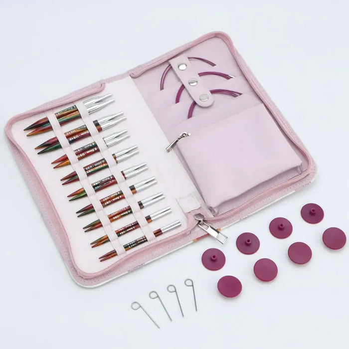 Set Deluxe Palillos Intercambiables 10 cm Symfonie 2 KnitPro