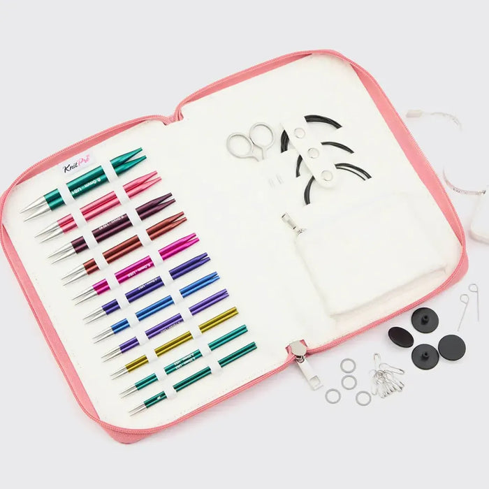 Set Palillos Intercambiables Zing Regal 13 cm KnitPro
