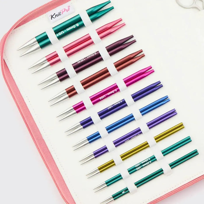 Set Palillos Intercambiables Zing Regal 13 cm KnitPro