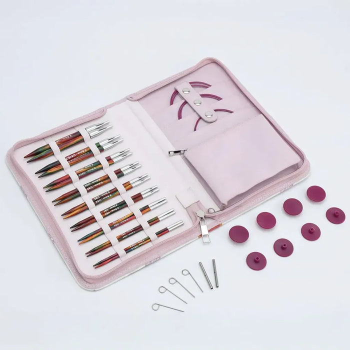 Set Deluxe Palillos Intercambiables 13 cm Symfonie 2 KnitPro