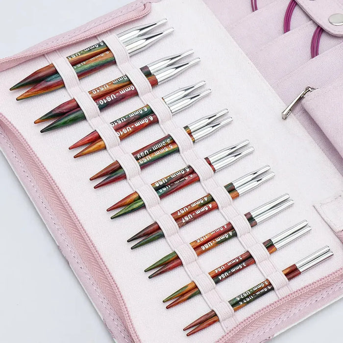 Set Deluxe Palillos Intercambiables 10 cm Symfonie 2 KnitPro