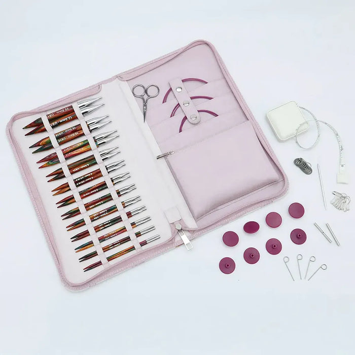 Set Grande Palillos Intercambiables 13 cm Symfonie 2 KnitPro