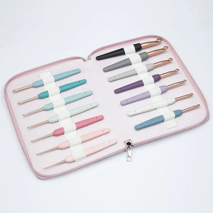 Set de crochet Vybe Grande ergonómico 2 a 12 mm KnitPro
