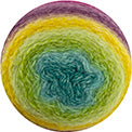 Holi Hilado Multicolor Degradado Cake 200 g - [product type] - [product vendor] - Modista