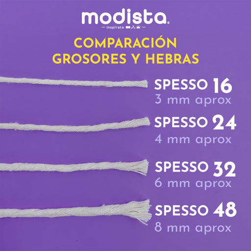 SPESSO 16 hebras - 1kg, Algodón y Fibras Recicladas - [product type] - [product vendor] - Modista