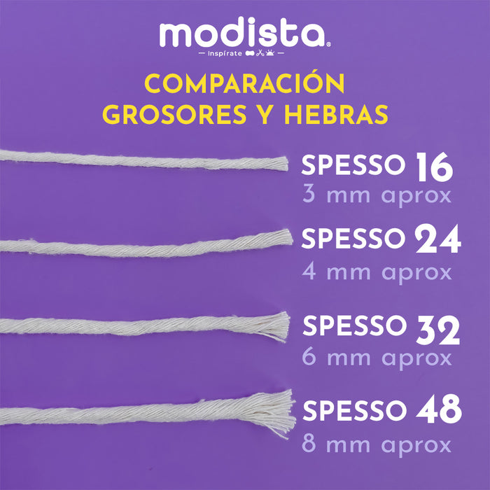 SPESSO 16 hebras - 1kg, Algodón y Fibras Recicladas - [product type] - [product vendor] - Modista