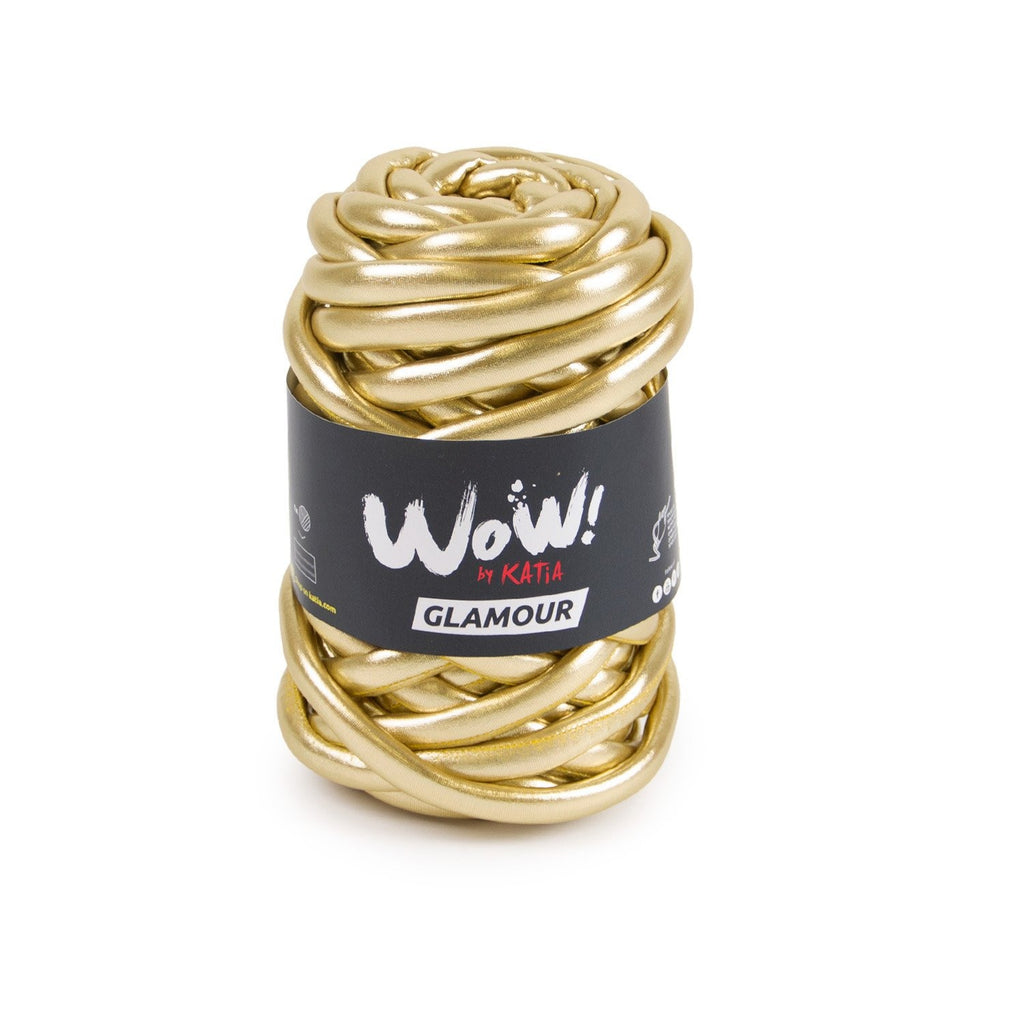 Katia WOW Glamour Hilo Tubular XXL Metalizado 300 g | Modista