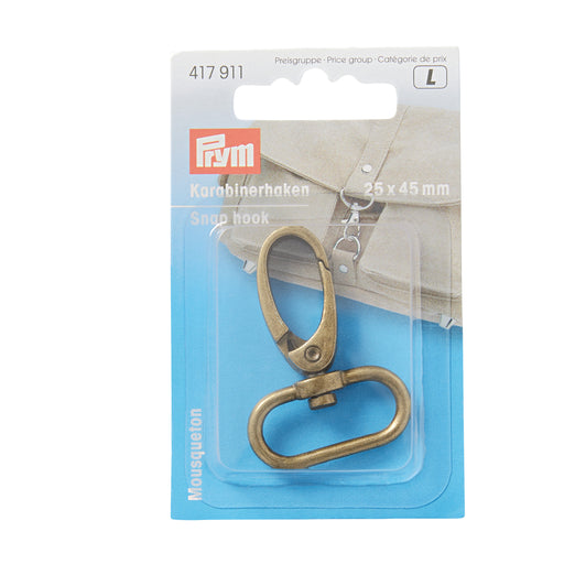 Mosquetón 25mm Latón viejo-[product type]-[product vendor] - Modista