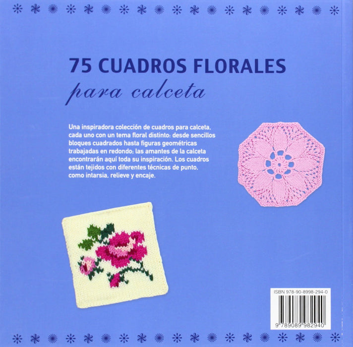 Libro 75 Cuadros Florales Para Calceta - [product type] - [product vendor] - Modista